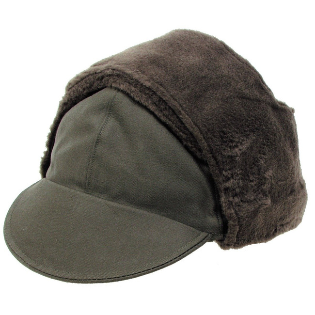 BW Winter Cap, OD green, like new