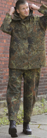 GERMAN WET WEATHER SUIT FLECTAR - MILITARY SURPLUS - USED
