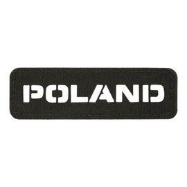 PATCH POLAND END-TO-END 25 x 80 LASER CUT - BLACK - M-TAC
