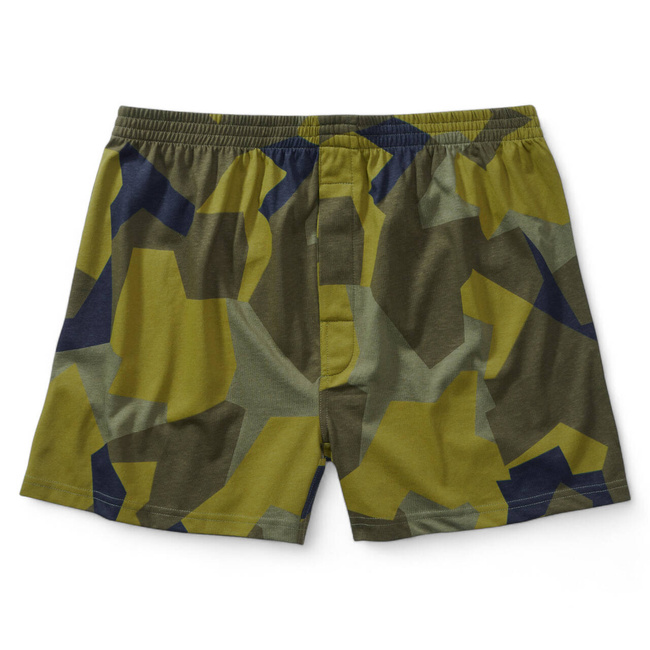 COTTON BOXERS/SHORTS - SWEDISH CAMO M90 - BRANDIT