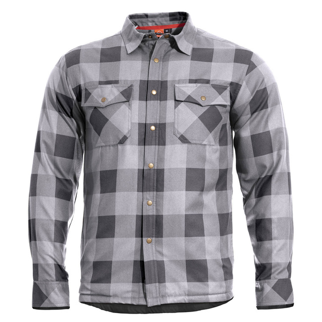 FLANNEL JACKET - BLISS - PENTAGON - GREY
