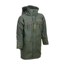 Waterproof jacket with removable fleece lining - Green - Used