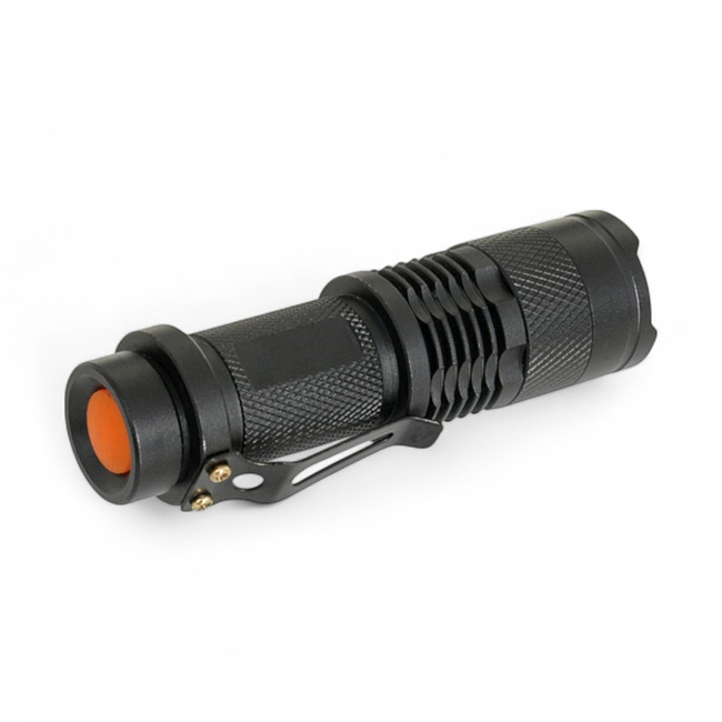 Aluminium Mini LED Flashlight - Black