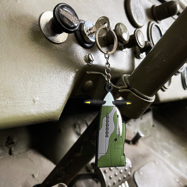 3D PVC KEYCHAIN - SPITFIRE