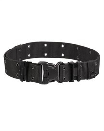 US COMBAT BELT - LC2 - WITH DURAFLEX® BUCKLE - Mil-Tec® - BLACK