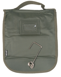 COSMETIC ORGANIZER WITH MIRROR - 30 x 25 CM - Mil-Tec® - OD