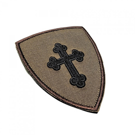 Emblema brodata Preot militar ortodox - Design dedicat personalului militar