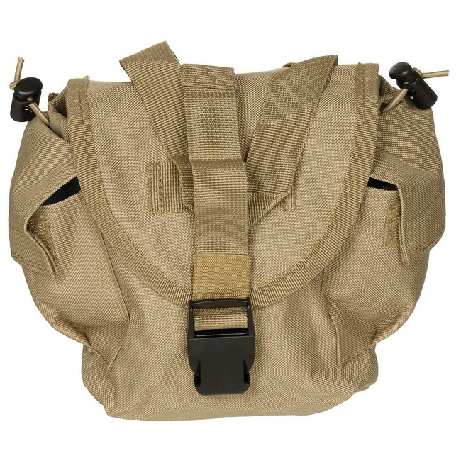 Drinking Bottle Bag "Molle", coyote