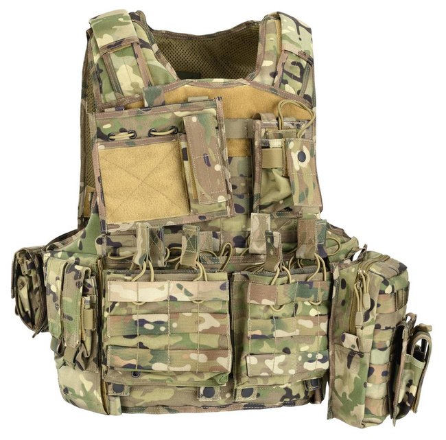 BODY ARMOR CARRIER SET - DEFCON 5 - MULTICAMO
