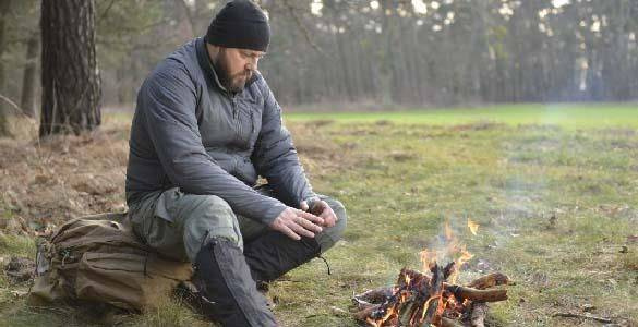 WOLFHOUND JACKET - CLIMASHIELD APEX INSULATION - Helikon-Tex - BLACK