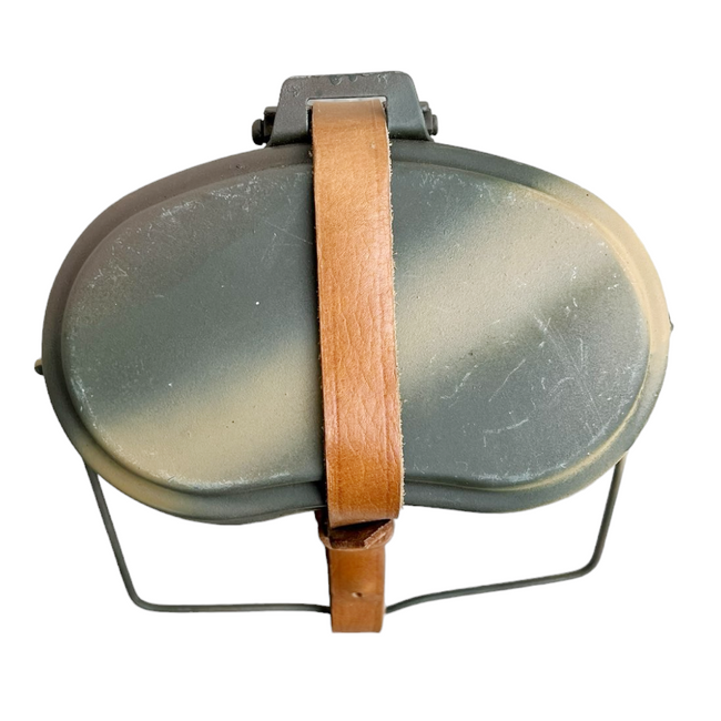 German model WW2 M31 Mess Tin - 3 colours camo (Normandy) (REPRO)
