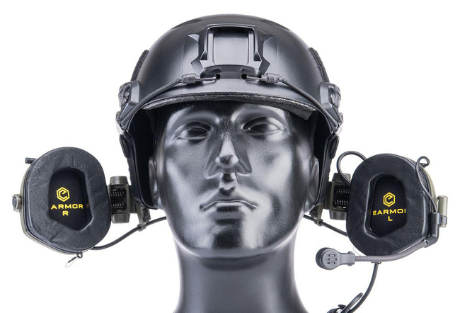 TACTICAL COMMUNICATIONS HEADSET - M32X Mark 3 - EARMOR® - COYOTE