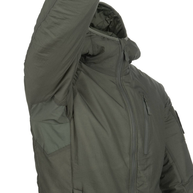 JACKET WITH HOOD - WOLFHOUND® - CLIMASHIELD® APEX - Helikon-Tex® - BLACK 