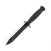 Glock FM81 military survival knife with serrated blade - Black