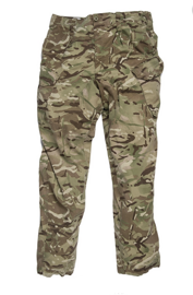 BRITISH FIELD PANTS - "TEMPERATE" - MTP CAMO - USED