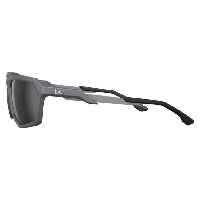 Sunglasses - Wiley X - RECON - Polarized CAPTIVATE Black Mirror Lenses/Matte Grey Frame