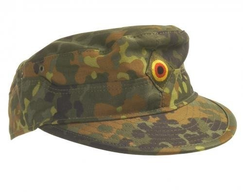 FIELD CAP GENUINE GERMAN ARMY FLECKTARN CAMO