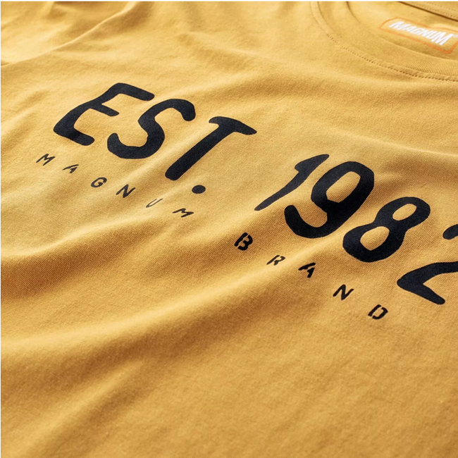MAGNUM ELLIB T-SHIRT - MUSTARD