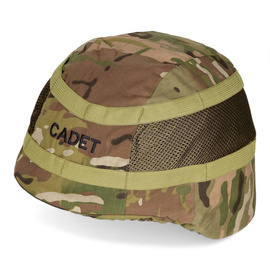 Helmet Cover with Mesh Insert - CADET - British Army Military Surplus - MTP Camouflage - Like New