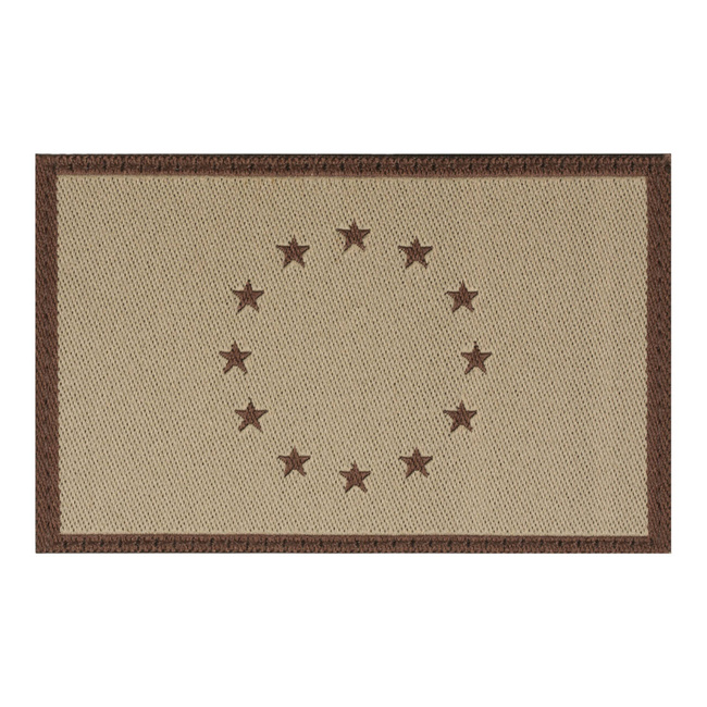 EU FLAG PATCH - 50 X 80 mm - DESERT - CLAWGEAR