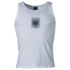 MFH singlet men white with printed BW eagle, 160g/m2