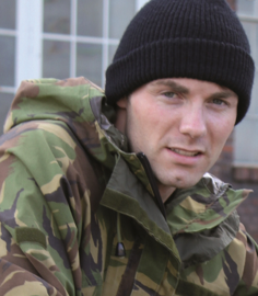 German Black Windstopper Watch Cap Used