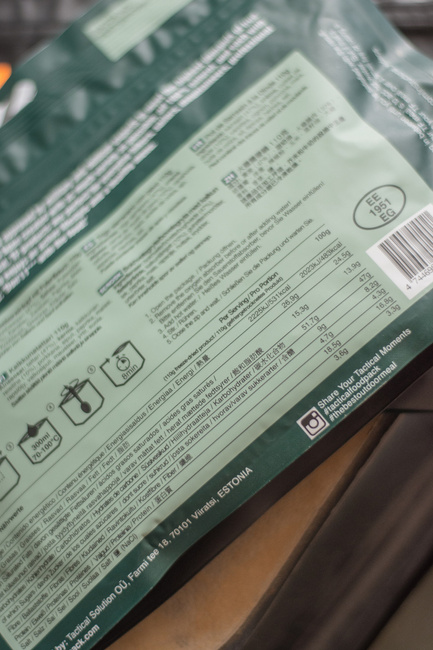 TACTICAL FOODPACK - BUCKWHEAT POT AND TURKEY - MILTEC