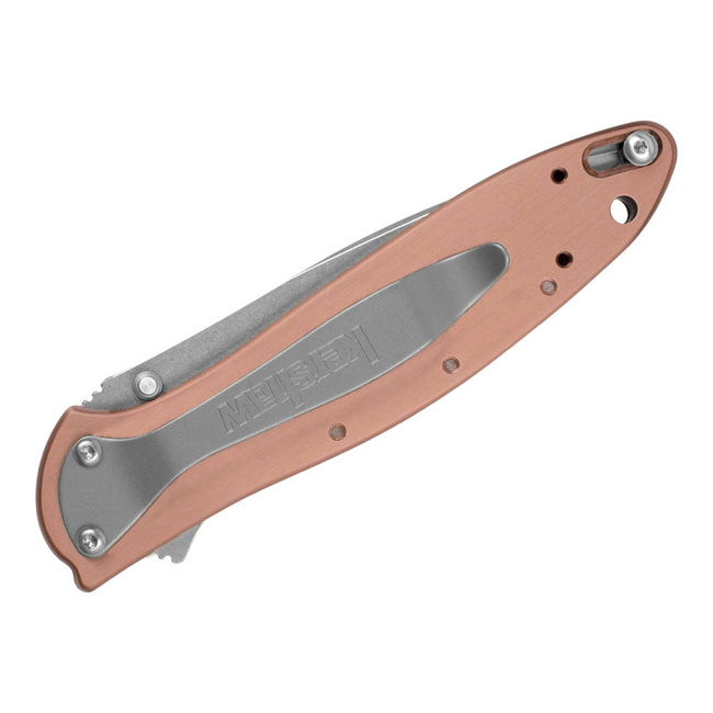 KNIFE WITH ASSISTED OPENER LEEK COPPER - KERSHAW