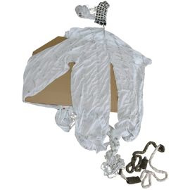 CZ/SK parachute, MIG, white, only for decoration, like new
