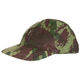 Field Cap - Military Surplus Portuguese Army - Greek Lizard Camouflage - Like New