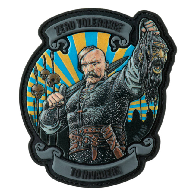 ZERO TOLERANCE PATCH PVC - GREY - M-TAC