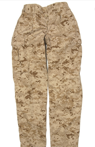USMC FIELD PANTS - MARPAT DESERT - MILITARY SURPLUS US MARINE CORPS - USED