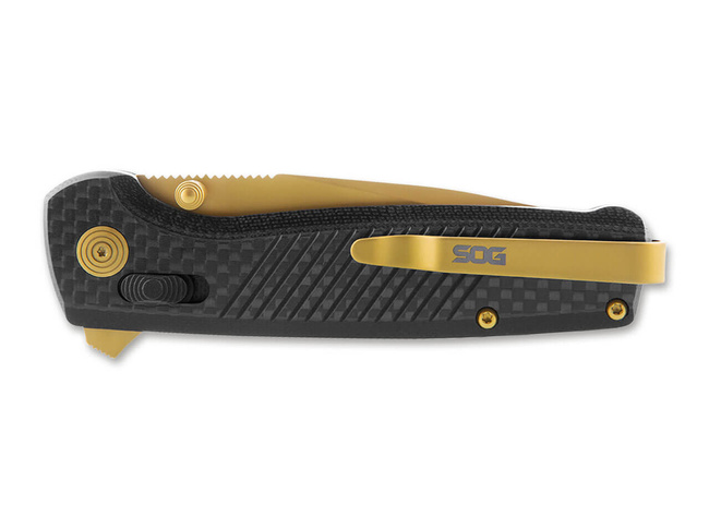POCKET KNIFE TERMINUS XR LTE CF GOLD - SOG