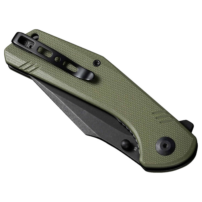POCKET KNIFE - "SENCUT Actium G10 OD Green Black" - Böker