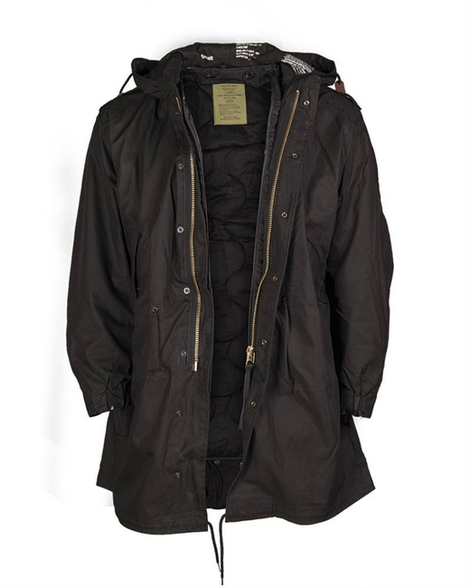 US SHELL PARKA - WITH LINER - M51 - Mil-Tec® - BLACK
