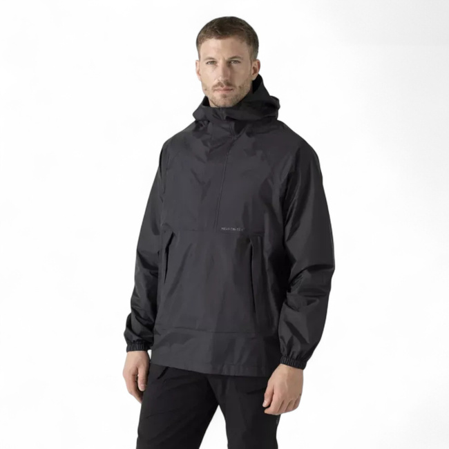 Lightweight Waterproof Rain Jacket - Levanter - Black - Helikon-Tex