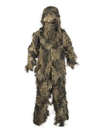 WOODLAND BASIC GHILLIE SUIT ANTI FIRE 4PC.