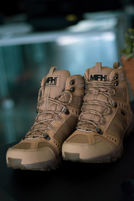 COMBAT BOOTS -  "TACTICAL" - MFH® Professional - COYOTE TAN