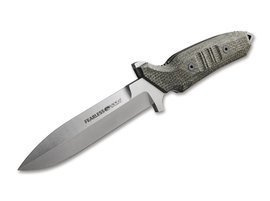 FIXED BLADE FEARLESS BURLAP MICARTA SW - VIPER