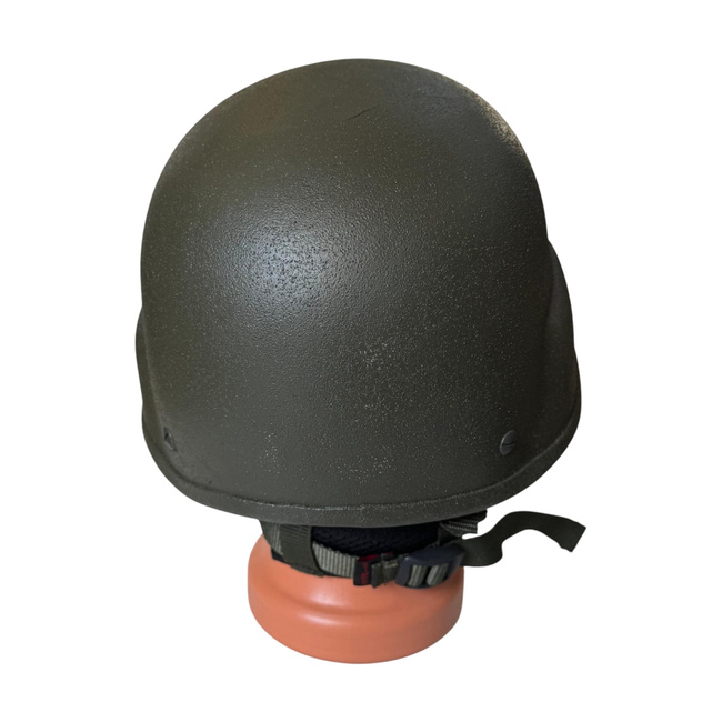 Ballistic Protection Helmet - Kevlar - Romanian Armed Forces Military Surplus - Olive Drab Green - Like New