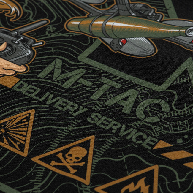 T-SHIRT DELIVERY SERVICE - BLACK - M-TAC
