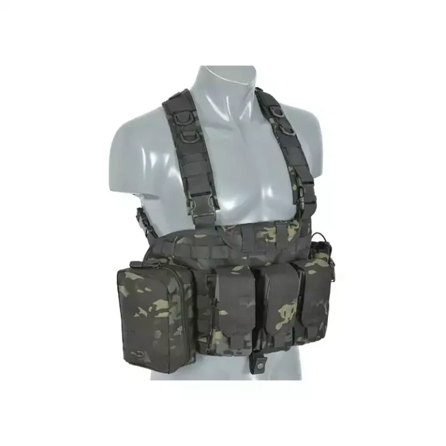 Force Recon Chest Harness - MOLLE - Midnight Black - 8FIELDS