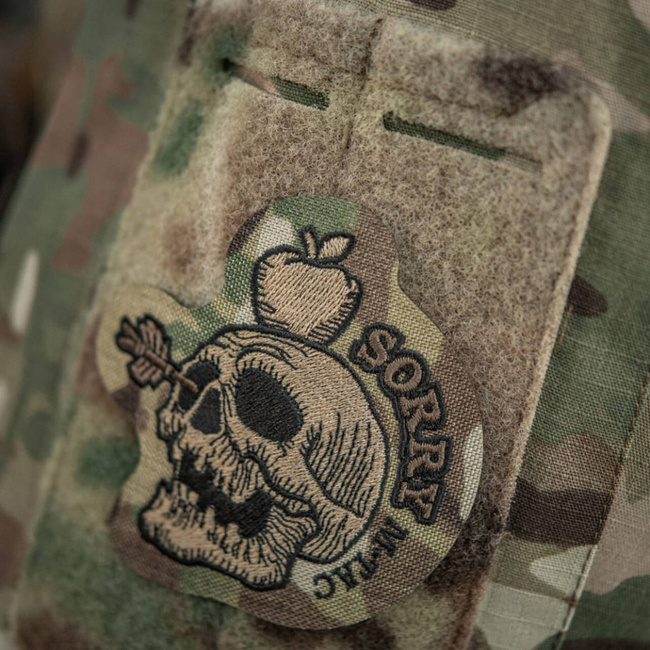 SORRY PATCH (embroidered) - OXFORD MATERIAL - MULTICAM - M-TAC