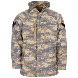 FIELD PARKA JACKET WITH LINING - MODEL M2018 AIR FORCE - TURKISH ARMY MILITARY SURPLUS - CAMO - USED