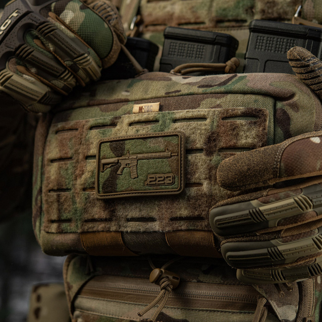 AR-15 Patch - 3D PVC - Multicam - M-TAC