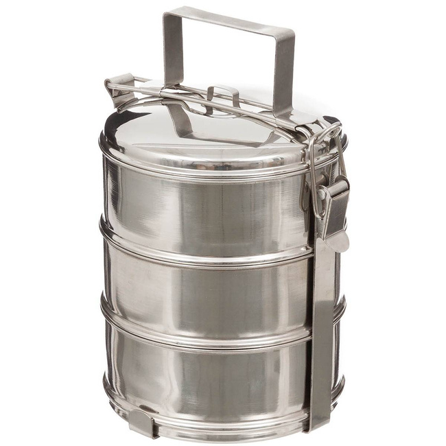 STAINLESS STEEL FOOD CANISTER - 3 PART - MFH®