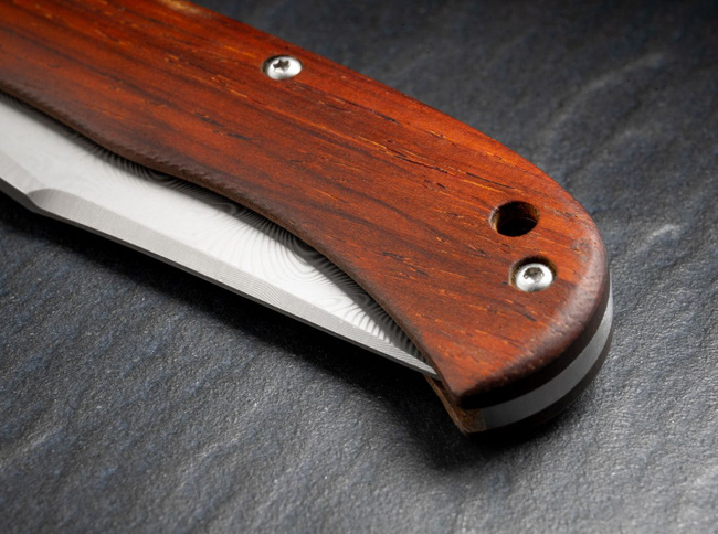 DAMASCUS KNIFE SLACK - BOKER PLUS