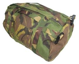 CARRY BAG - MILITARY SURPLUS FROM DUTCH ARMY, DPM CAMOUFLAGE - USED