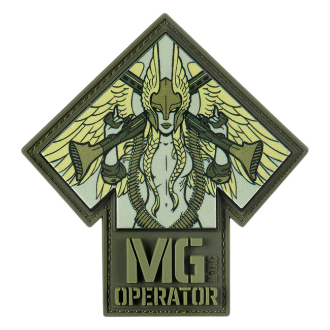PATCH MG OPERATOR PRINT PVC - RANGER GREEN - M-TAC