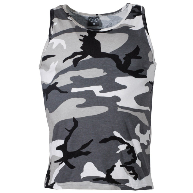 MFH singlet men pattern urban, 160g/m2